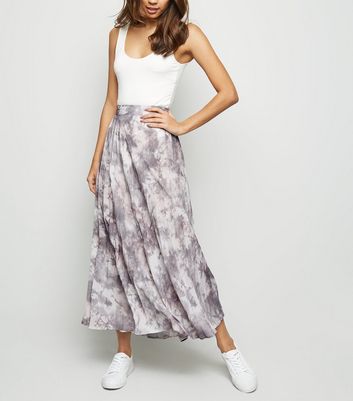 new look midi pleated skirt