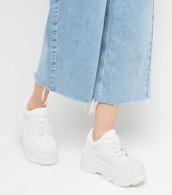 heeled trainers new look