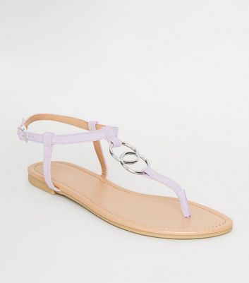new look flat sandals