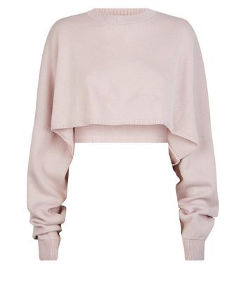 batwing cropped jumper