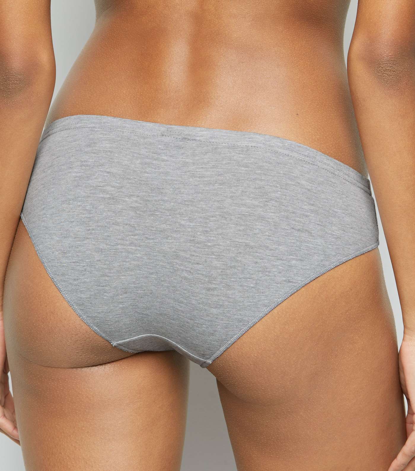 Grey Frenchie Slogan Bikini Briefs  Image 2