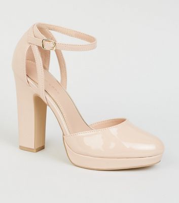 new look nude heels