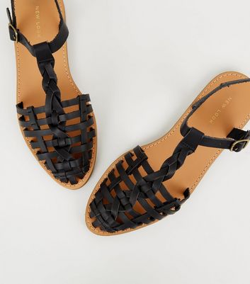 new look caged sandals