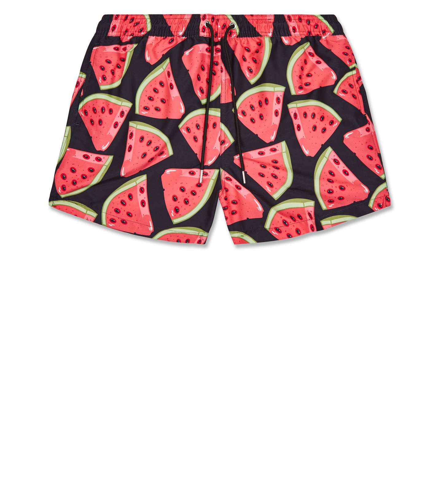 Black Watermelon Swim Shorts Image 4