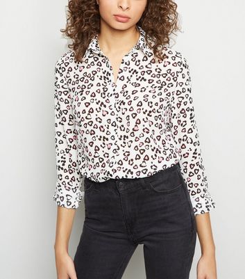 new look animal print shirt