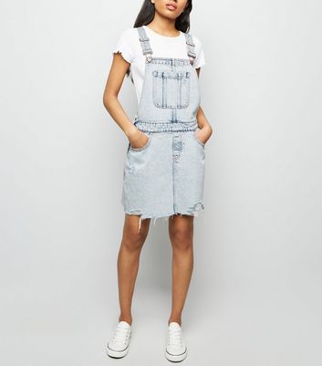 petite dungaree dress