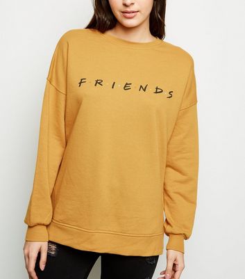 yellow friends hoodie