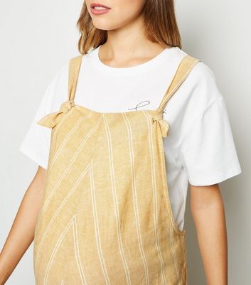 new look linen dungarees