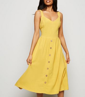 New look sale yellow dresses