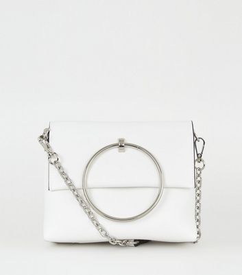 White handbag new look Clearance