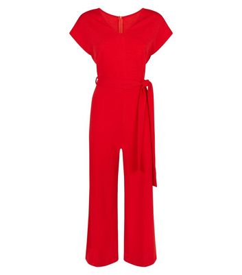 red cap jumpsuits