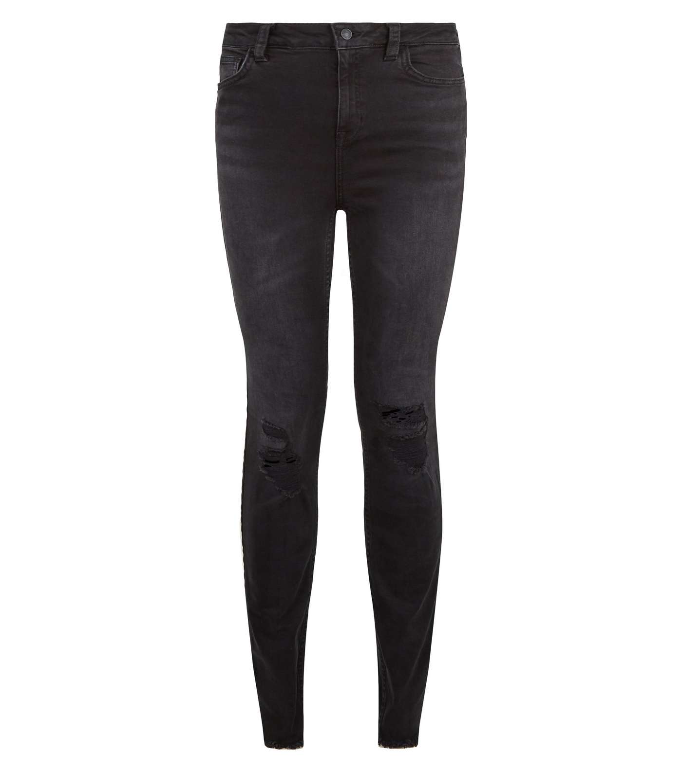 Tall Black 'Lift & Shape' Skinny Jeans Image 4