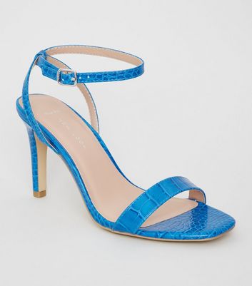 bright blue heels