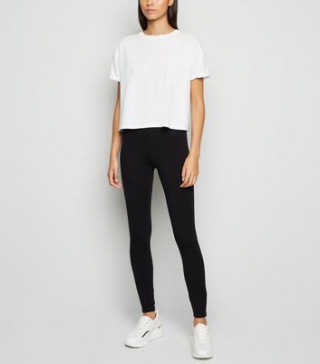 Black High Waist Leggings | New Look