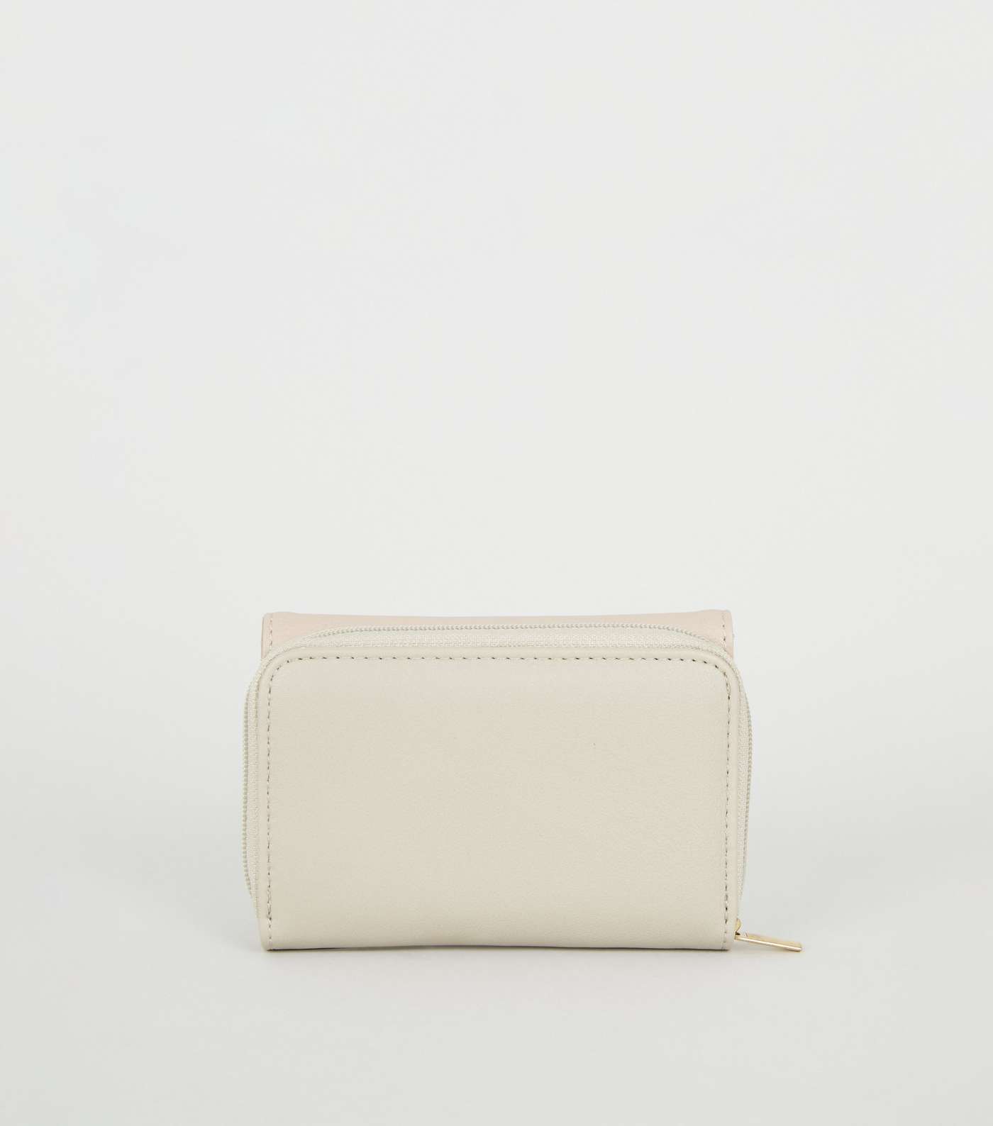 Stone Leather-Look Colour Block Small Purse Image 3