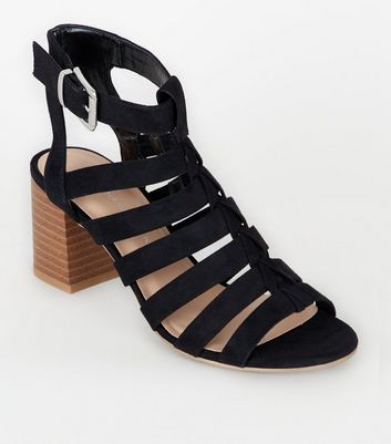 new look gladiator heels