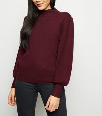 burgundy jumper womens