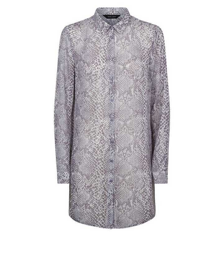 new look snakeskin shirt