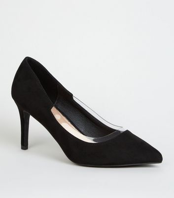 clear shoes wide fit