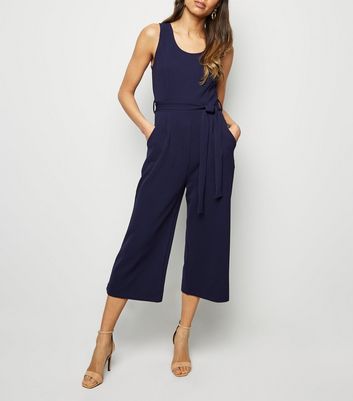 new look navy jumpsuit