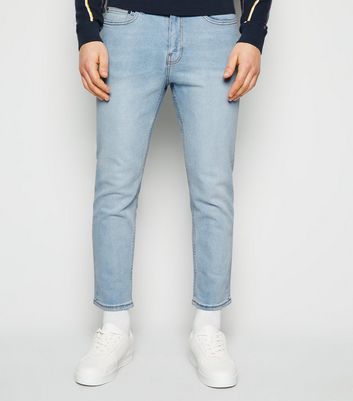 slim cropped jeans mens