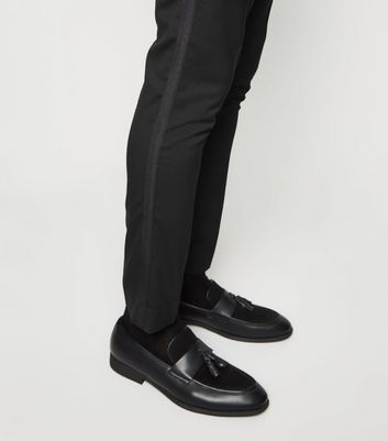 Skinny Stretch Side Stripe Technical Trouser | boohooMAN