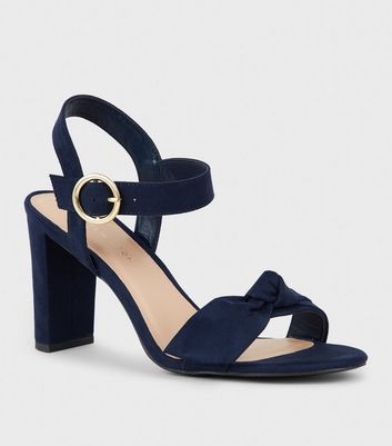 navy blue wide fit heels wholesale 