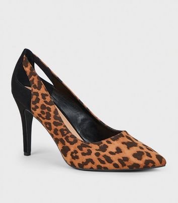 new look leopard print shoes