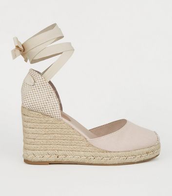 New look nude wedges best sale