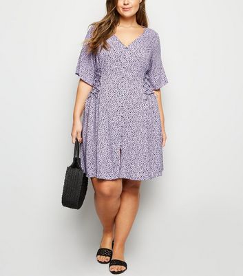 new look lilac dress