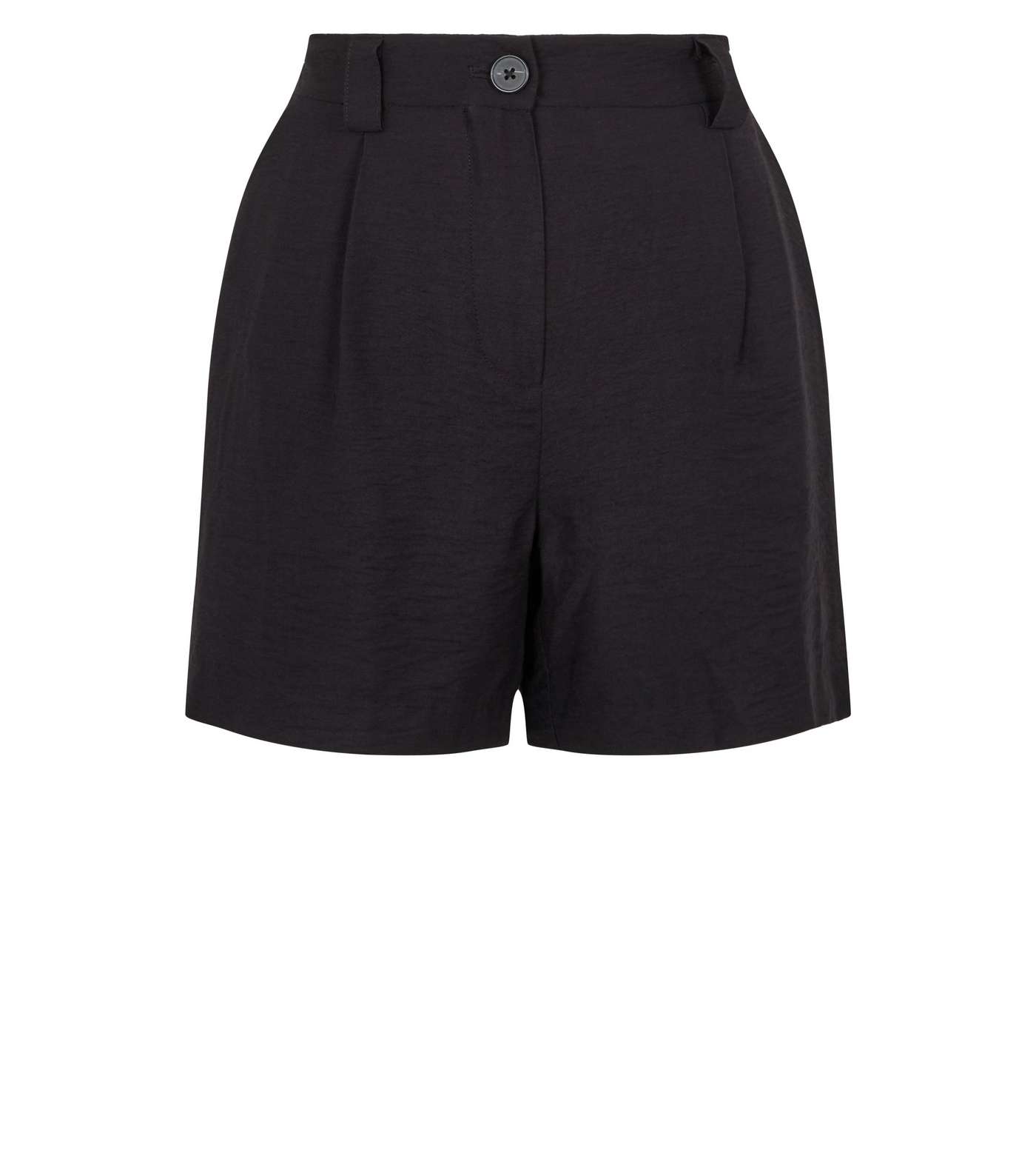 Black Twill Shorts Image 4