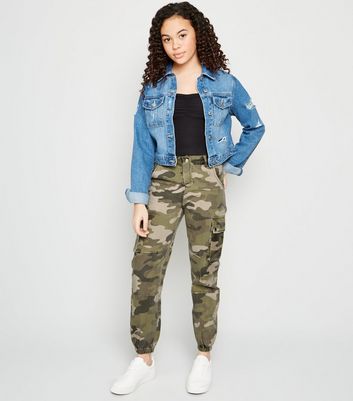 Little girls 2025 camo pants