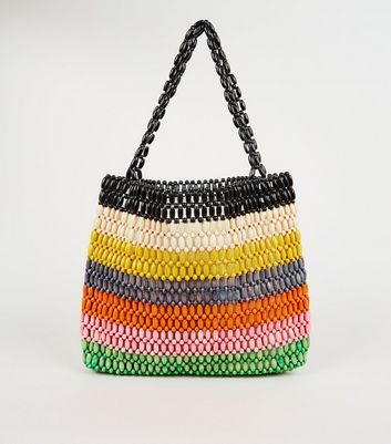 new look beaded bag