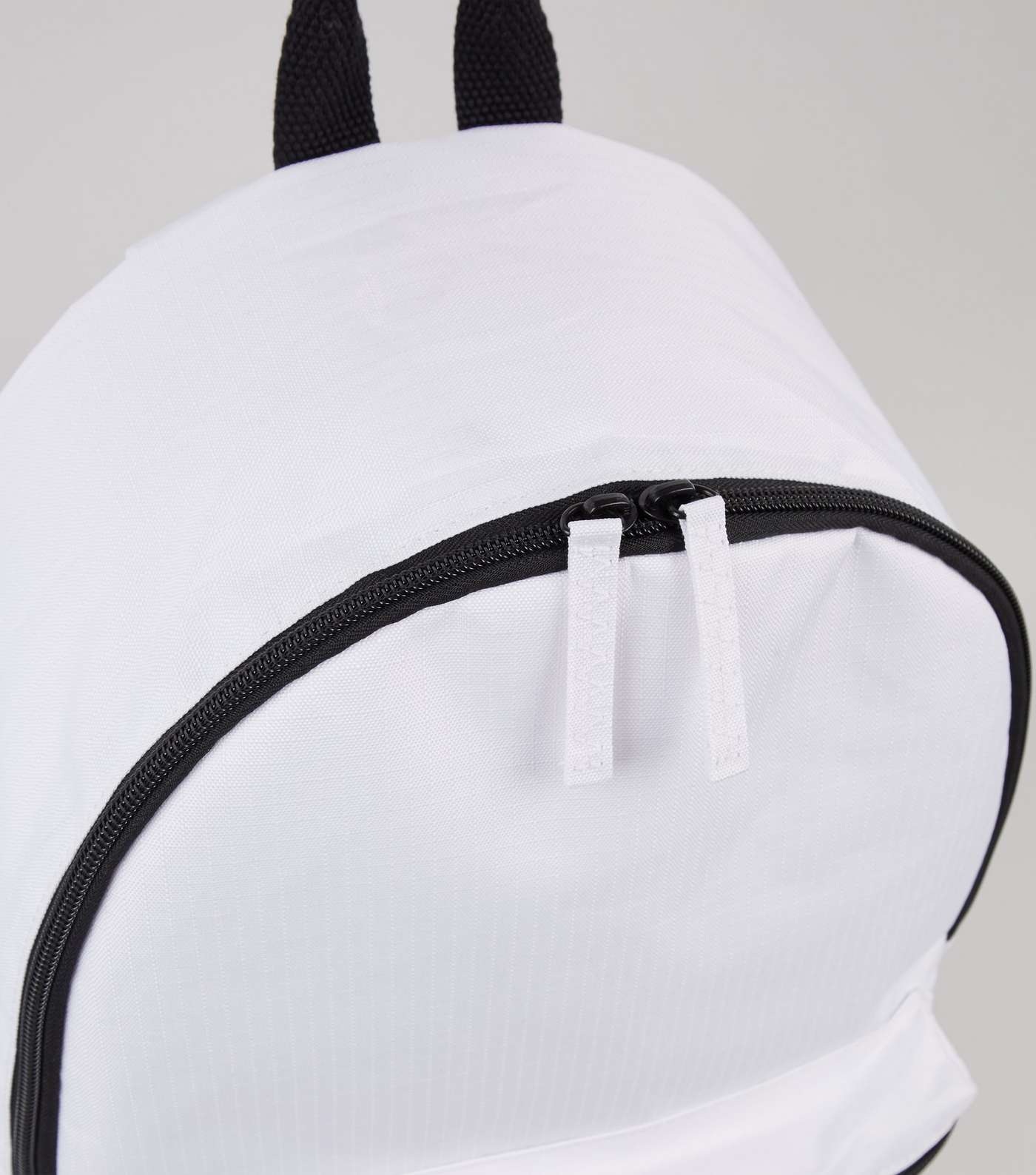 White Ripstop Backpack  Image 3