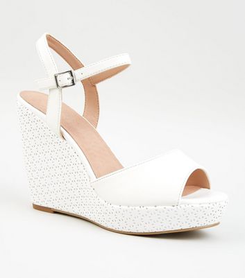 De Similicuir Supprimer Découpes Chaussures Confortables La Compensées Ajouter Wishlist Blanc Laser À En Au shBrxotdQC