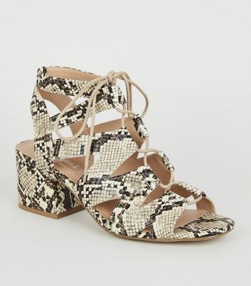 new look snake shoes