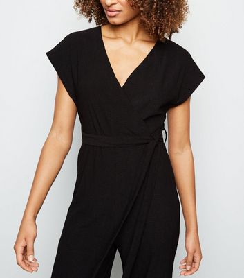 crinkle jumpsuit culotte