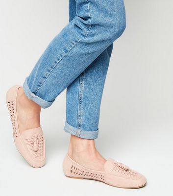 new look wide fit loafers