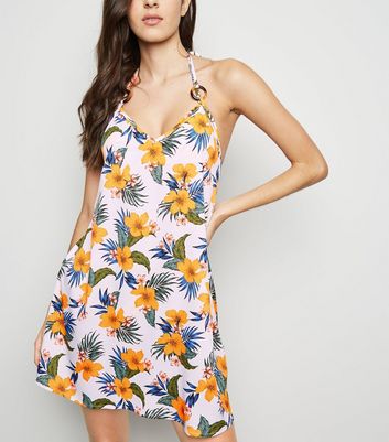 tropical dress new look