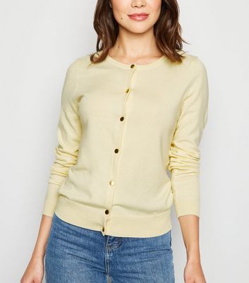 Mustard cardigan cheap new look