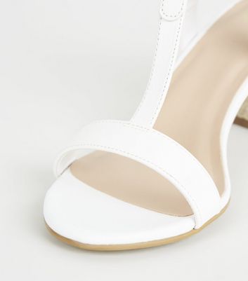 girls white heels