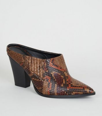western mule shoes