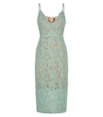 new look mint green dress