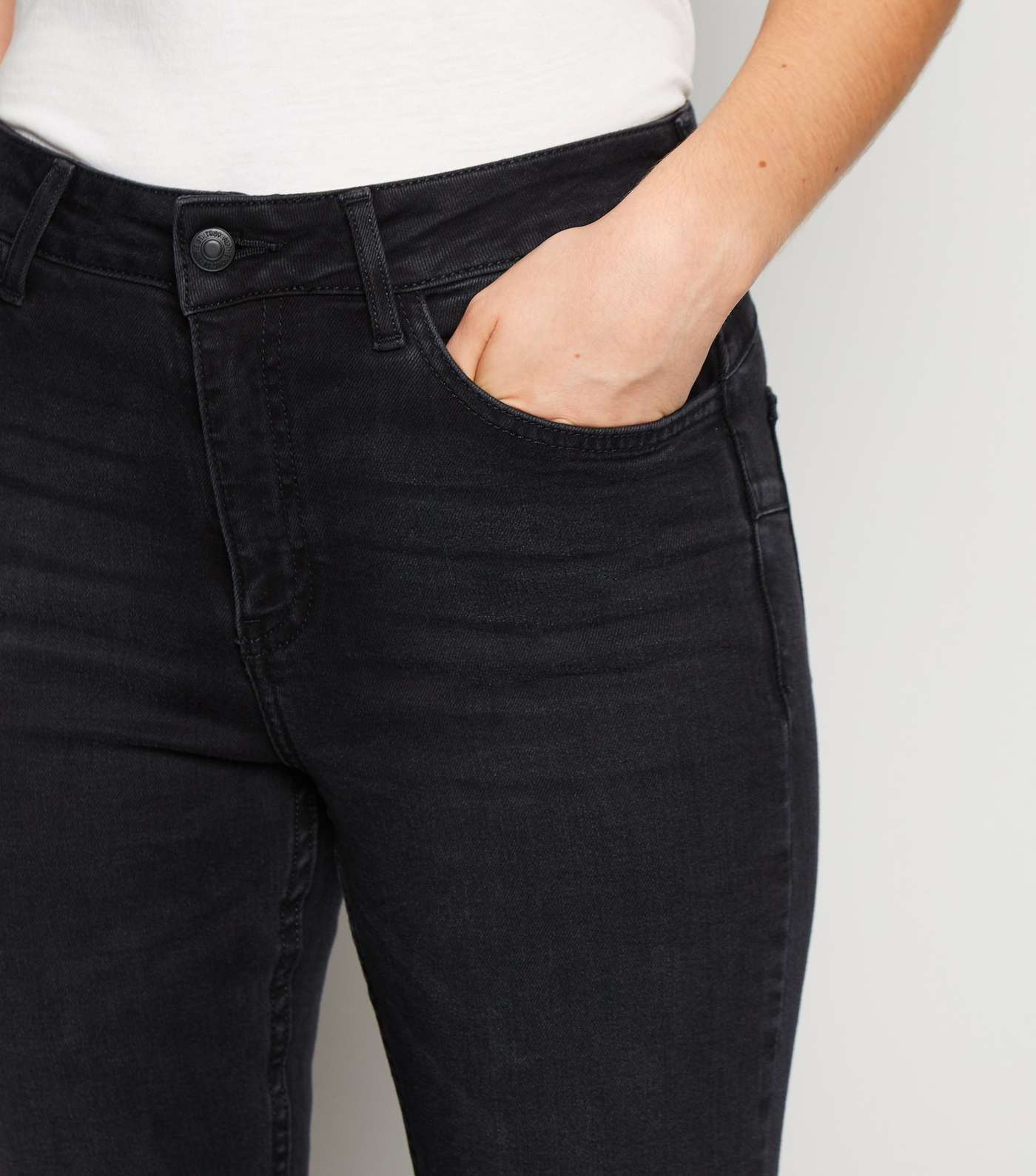 Petite Black 'Lift & Shape' Skinny Jeans Image 6