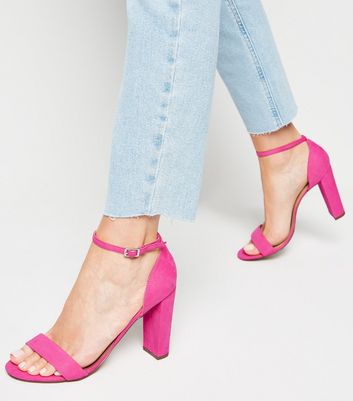 hot pink shoes wide fit