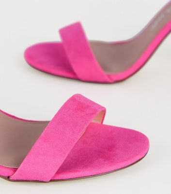 new look pink suede shoes