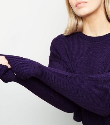 Pull violet foncé Clearance