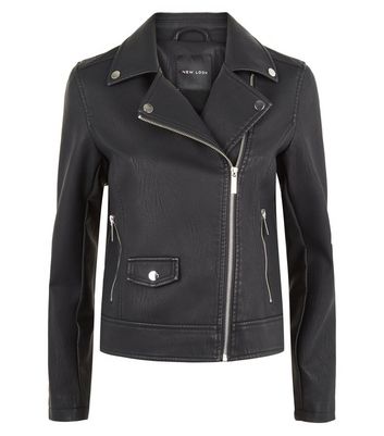 newlook leather jacket