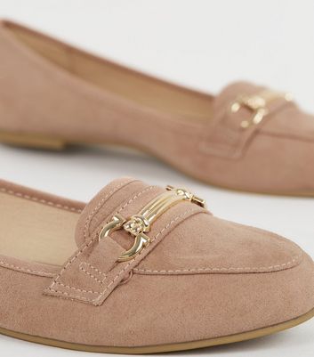 New shops look pink loafers