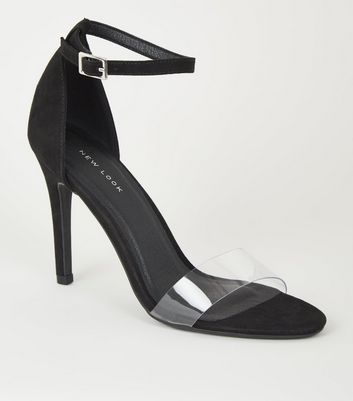 clear heels new look